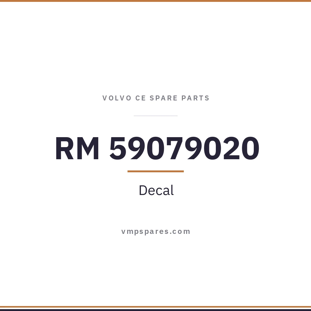 RM 59079020 – Decal