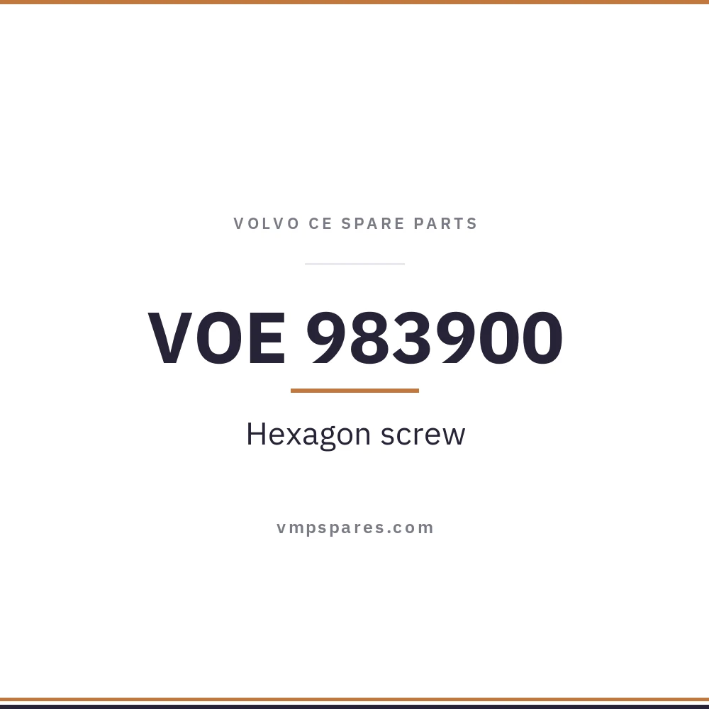 VOE 983900 – Hexagon screw