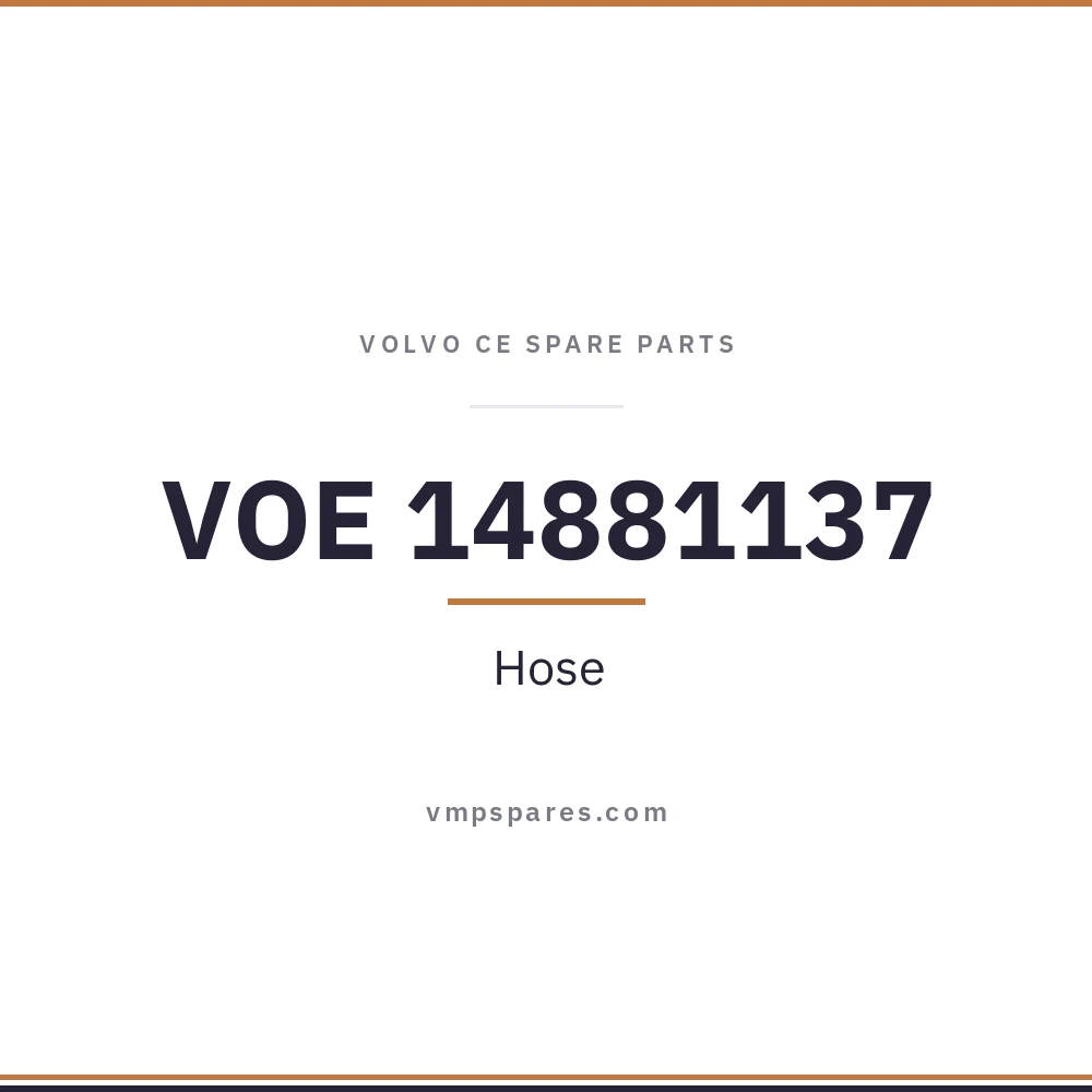 VOE 14881137 – Hose