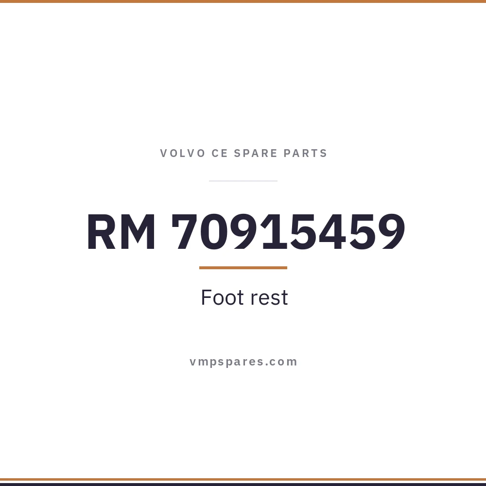 RM 70915459 – Foot rest