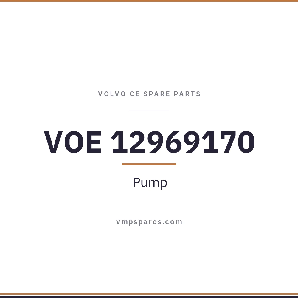 VOE 12969170 – Pump