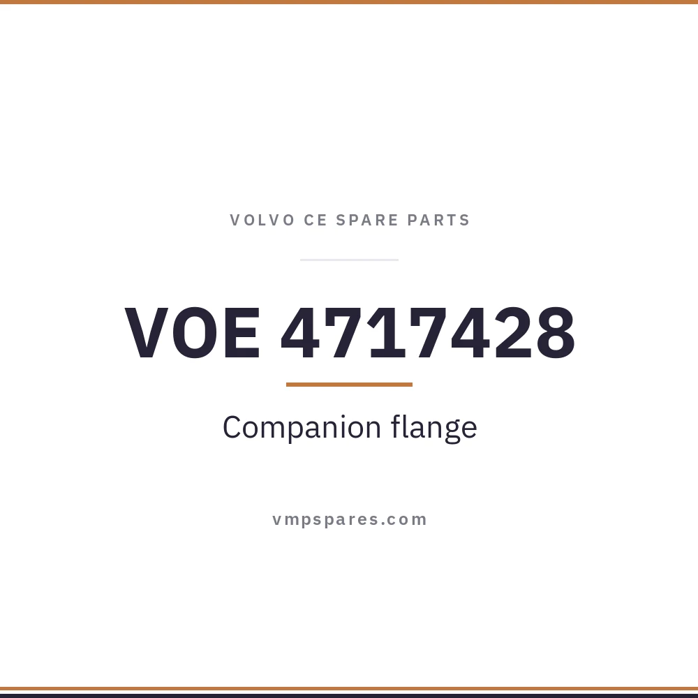 VOE 4717428 – Companion flange