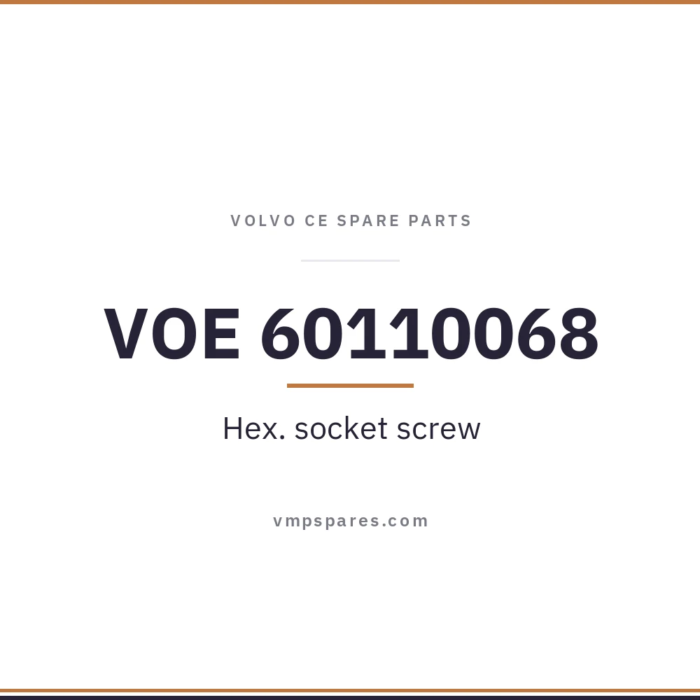 VOE 60110068 – Hex. socket screw