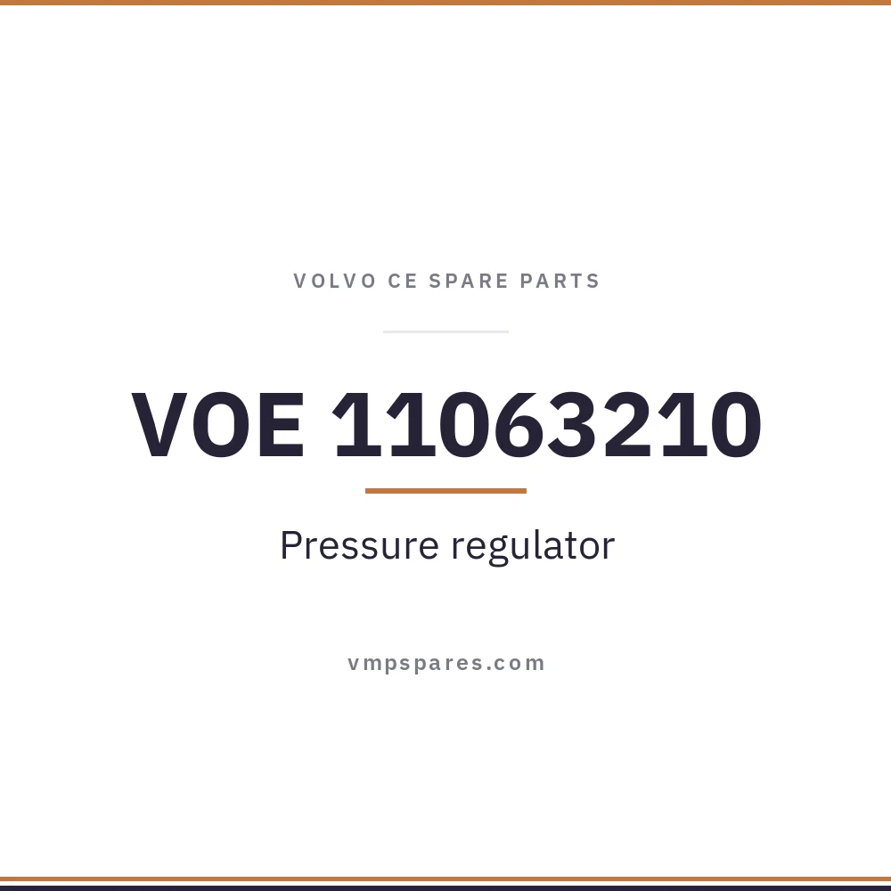 VOE 11063210 – Pressure regulator