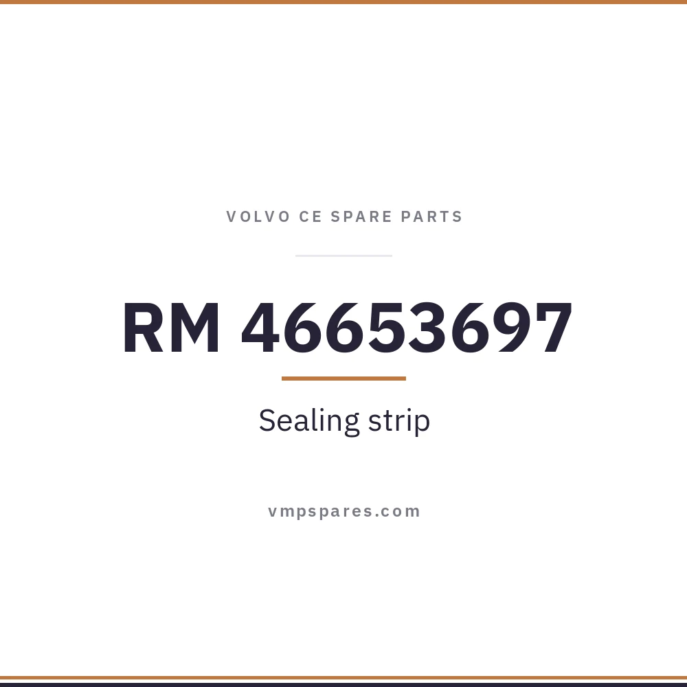 RM 46653697 – Sealing strip