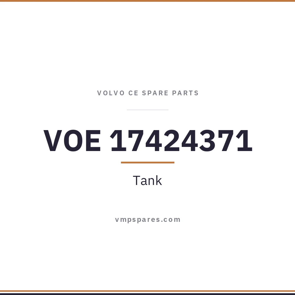 VOE 17424371 – Tank