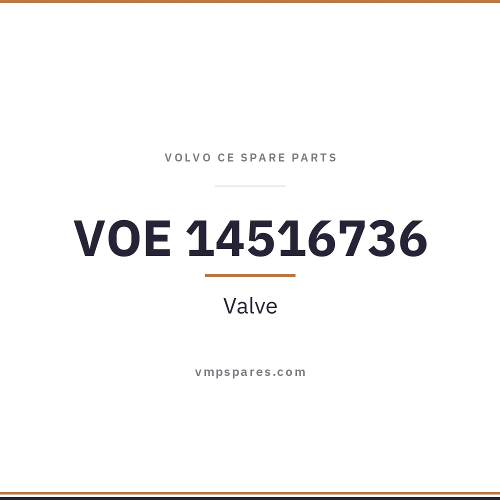 VOE 14516736 – Valve