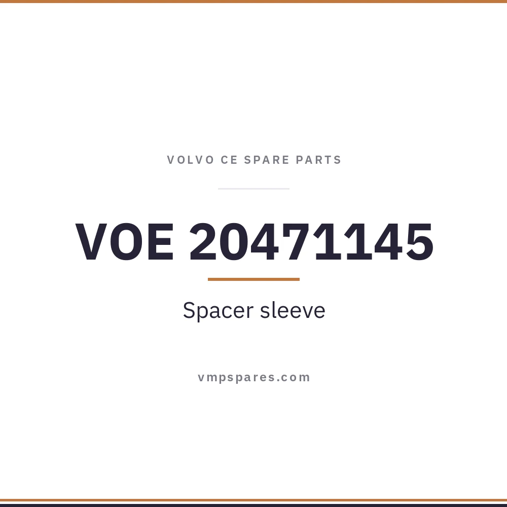 VOE 20471145 – Spacer sleeve