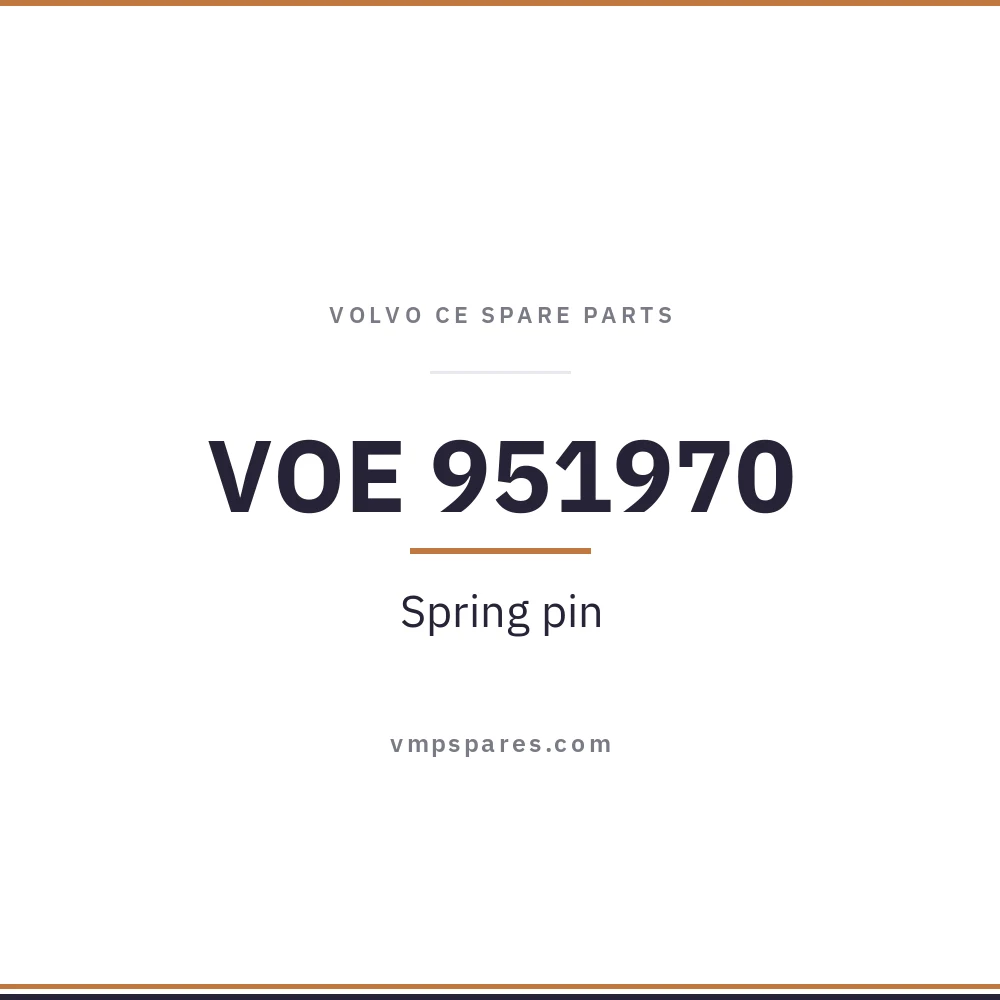 VOE 951970 – Spring pin