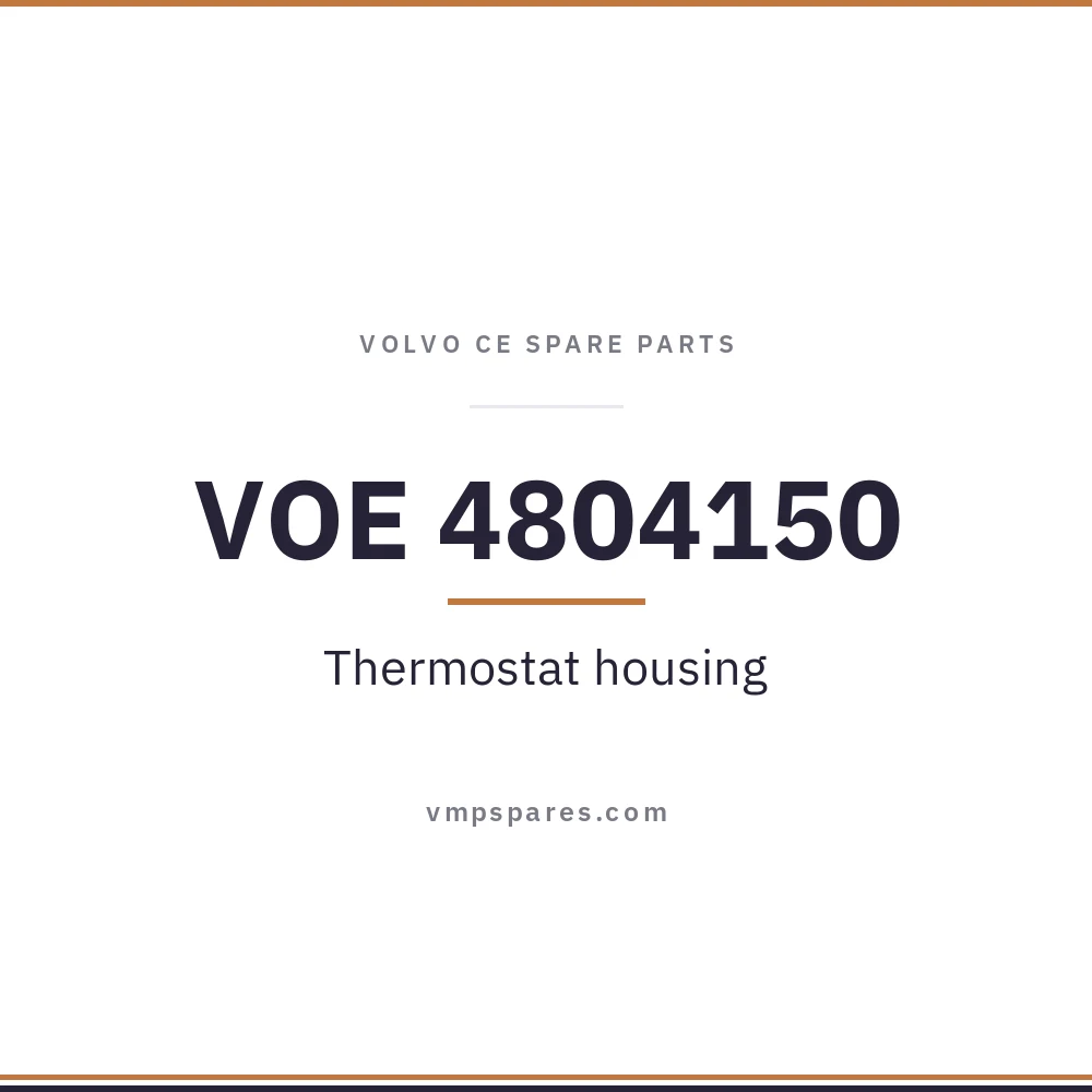 VOE 4804150 – Thermostat housing