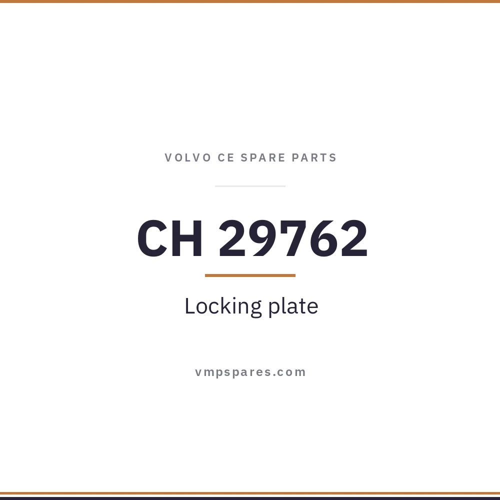 CH 29762 – Locking plate