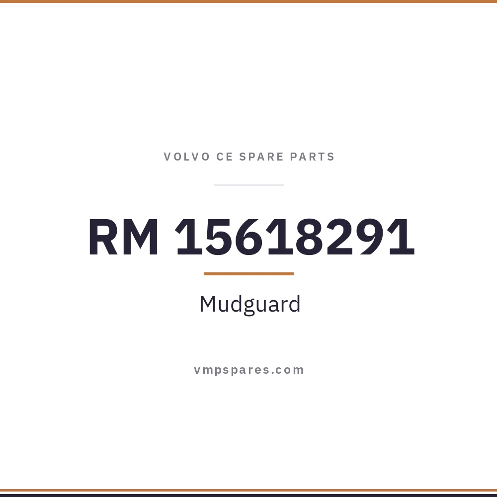 RM 15618291 – Mudguard
