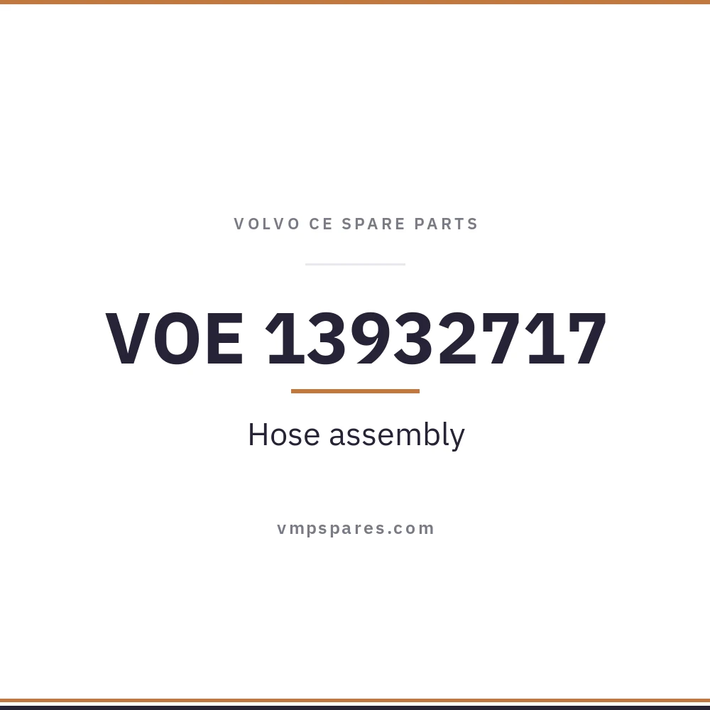 VOE 13932717 – Hose assembly