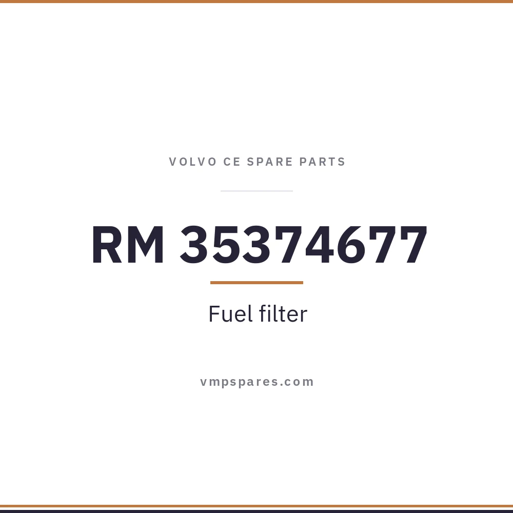 RM 35374677 – Fuel filter