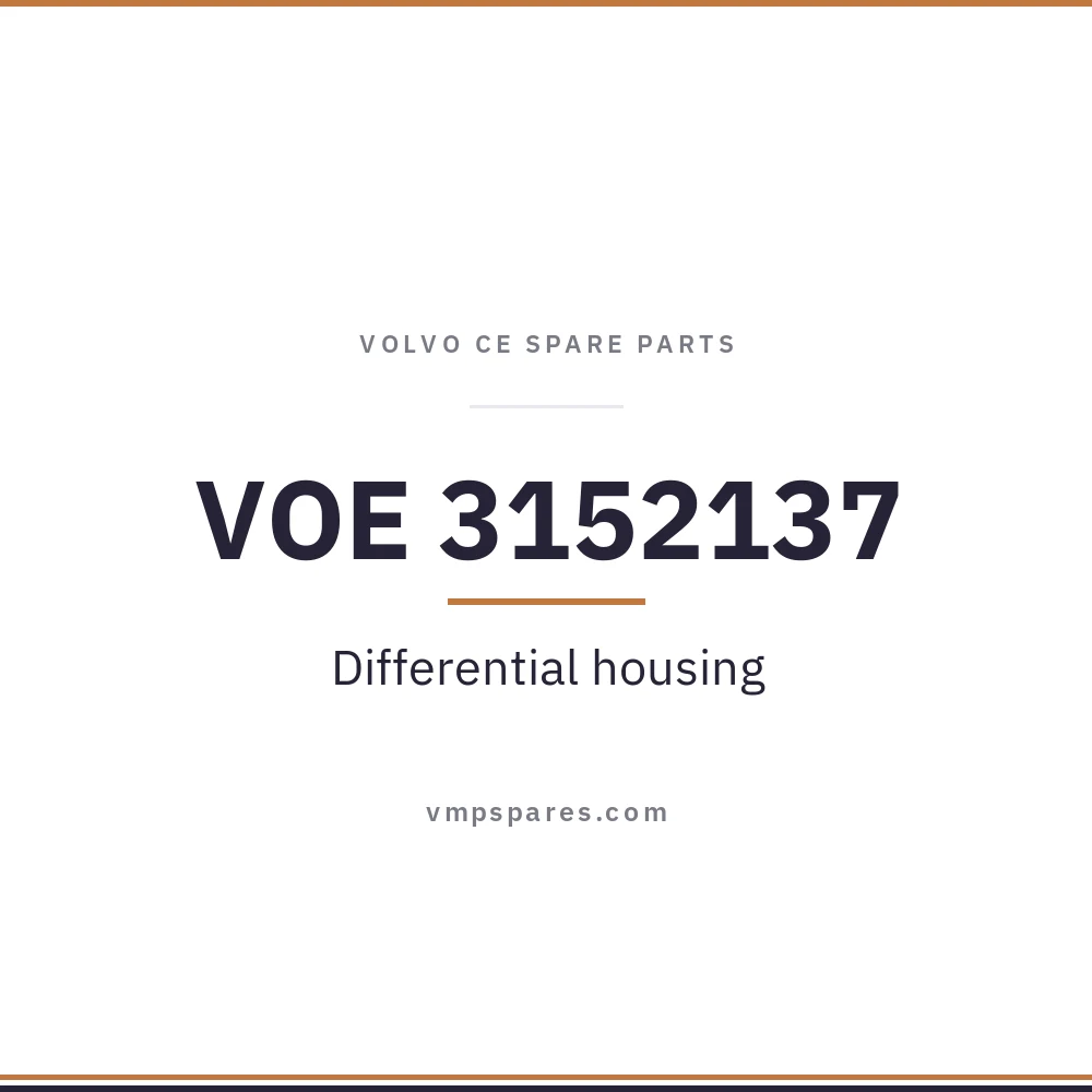 VOE 3152137 – Differential housing