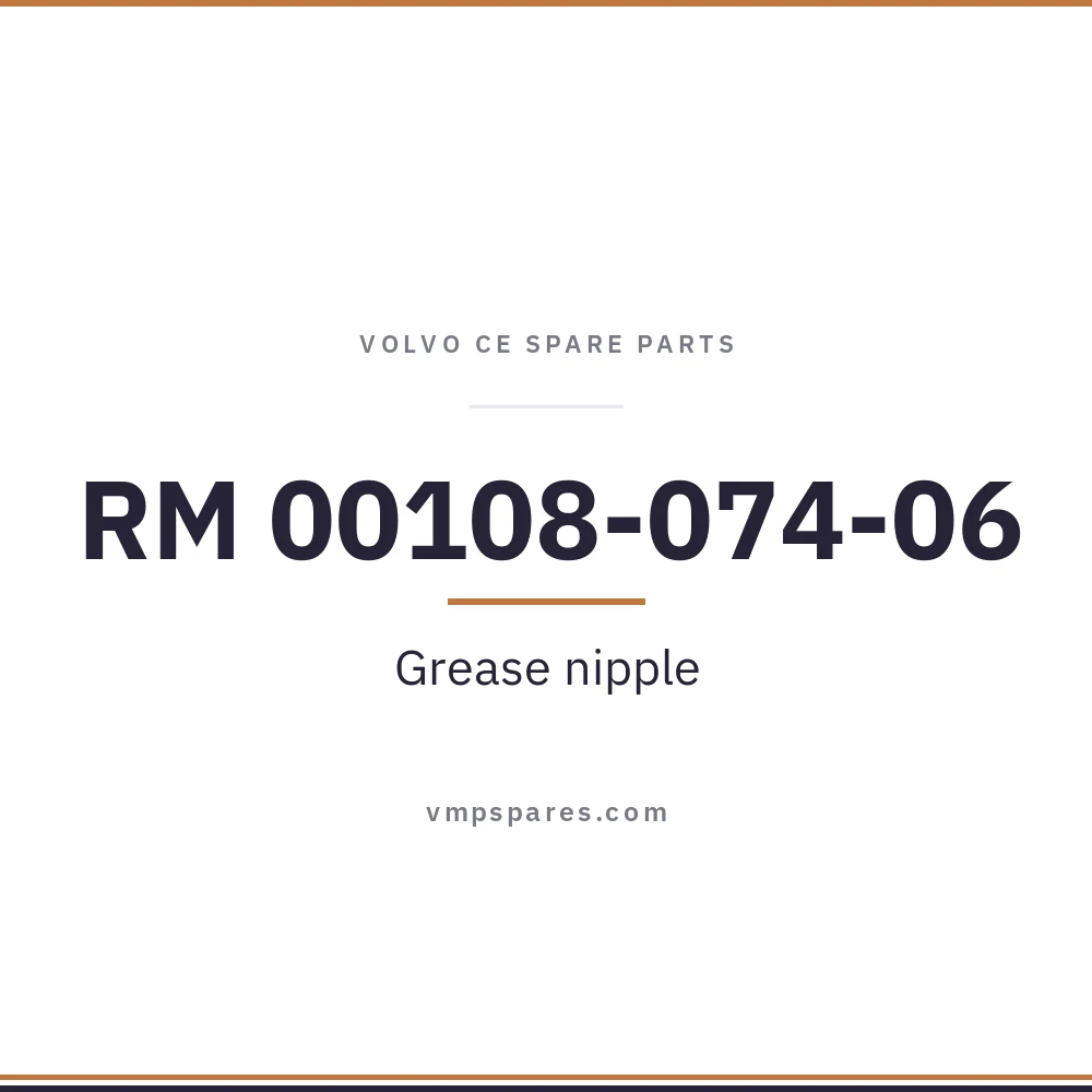RM 00108-074-06 – Grease nipple