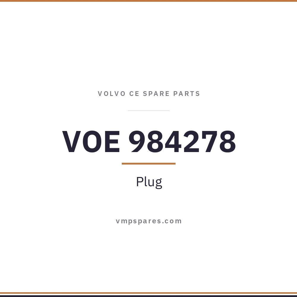 VOE 984278 – Plug