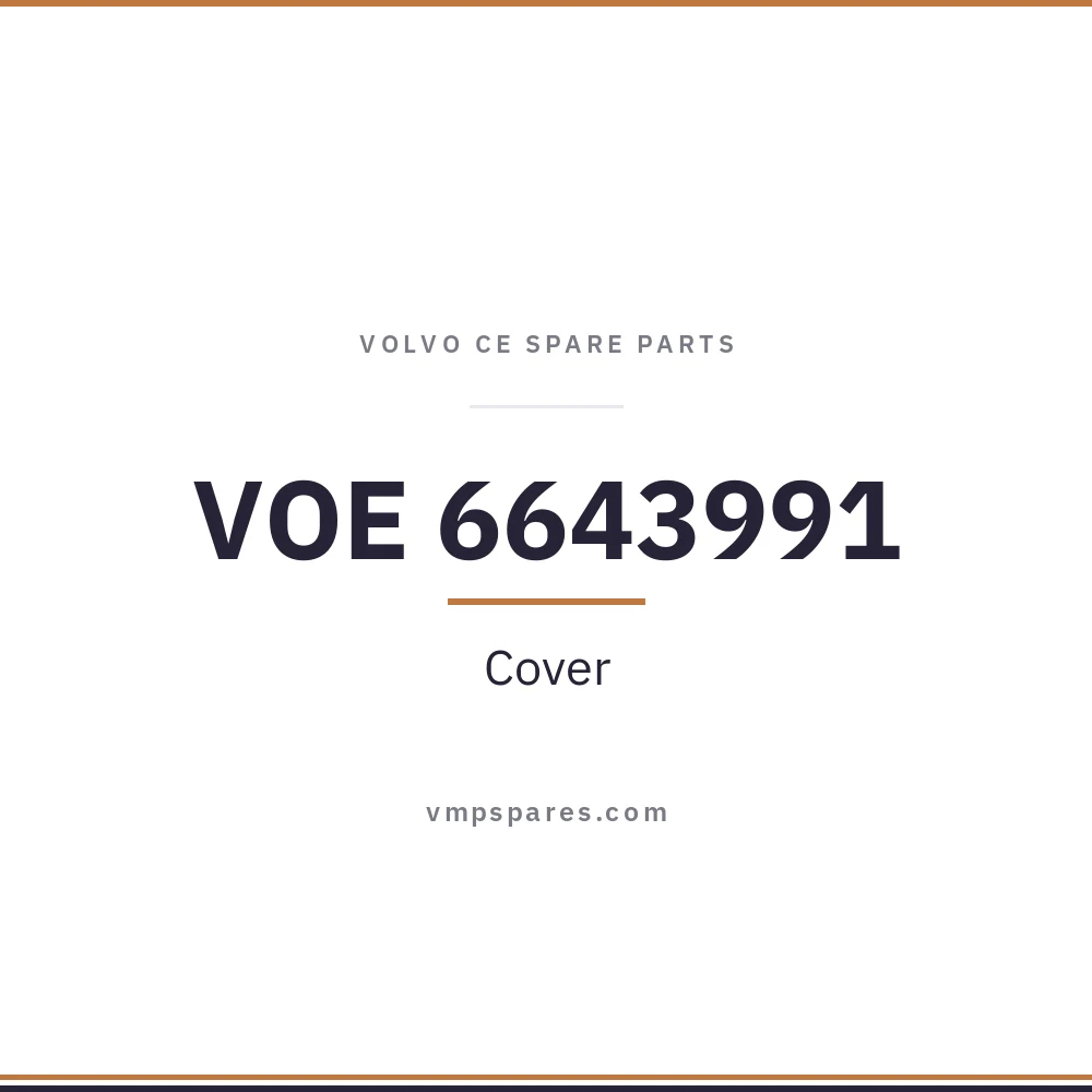 VOE 6643991 – Cover