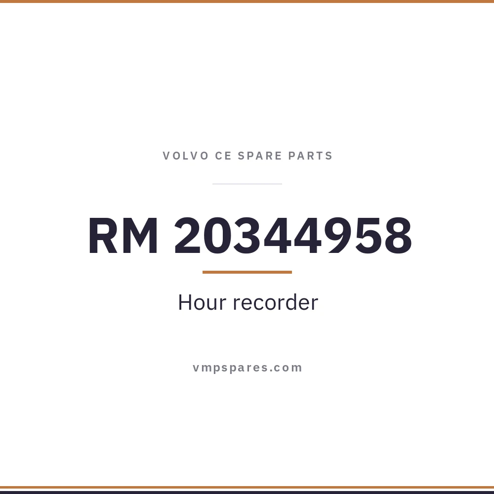 RM 20344958 – Hour recorder