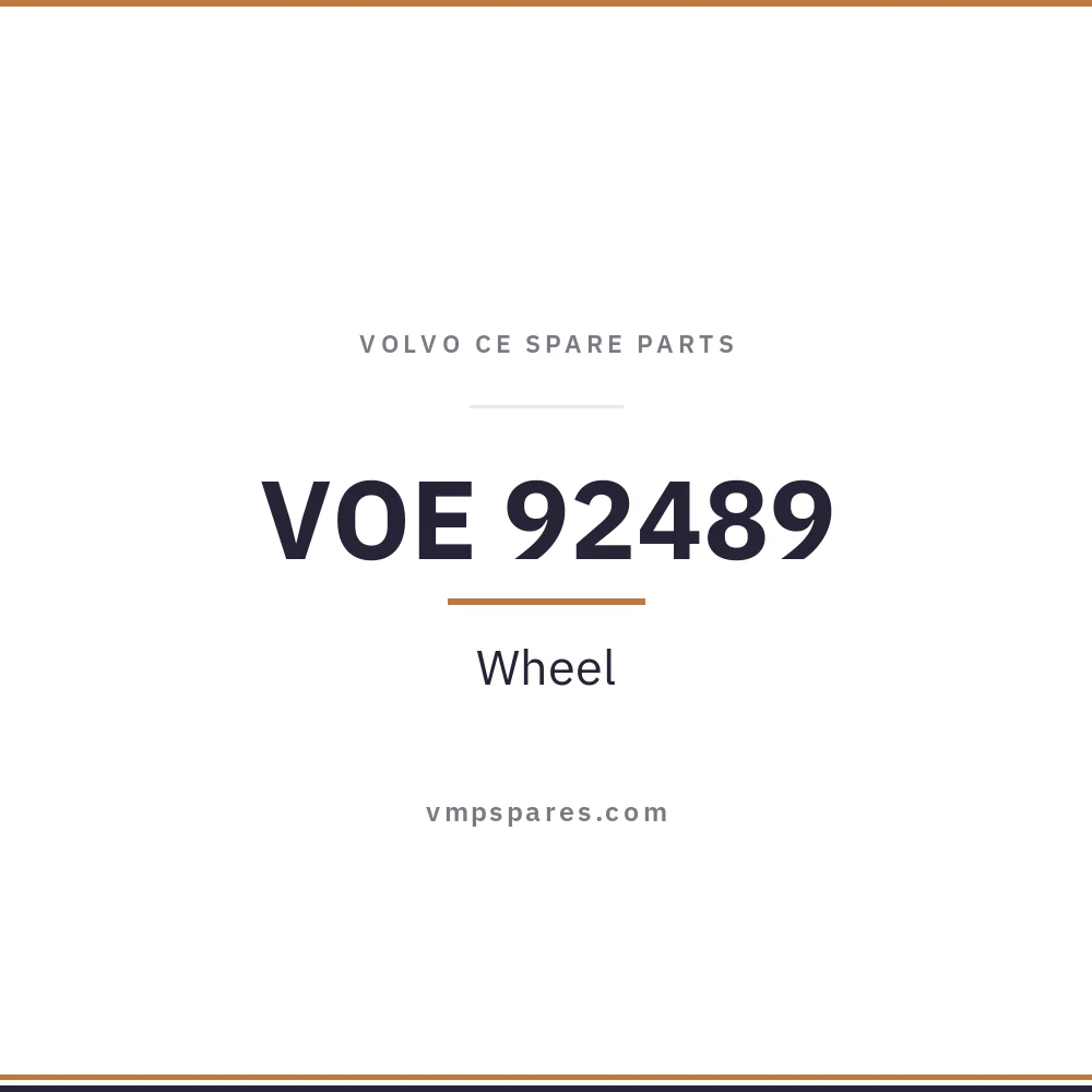 VOE 92489 – Wheel