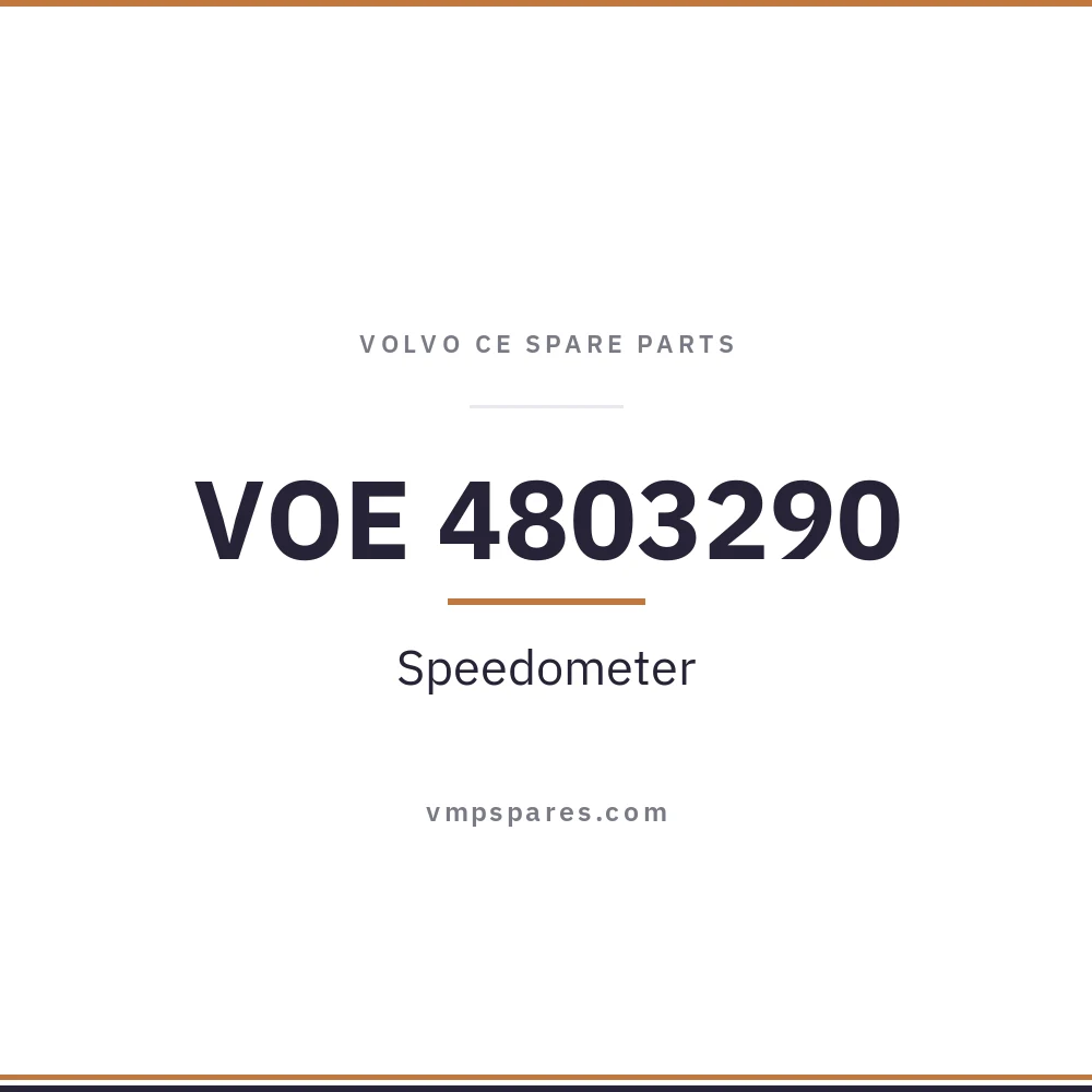VOE 4803290 – Speedometer