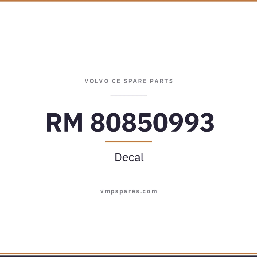 RM 80850993 – Decal