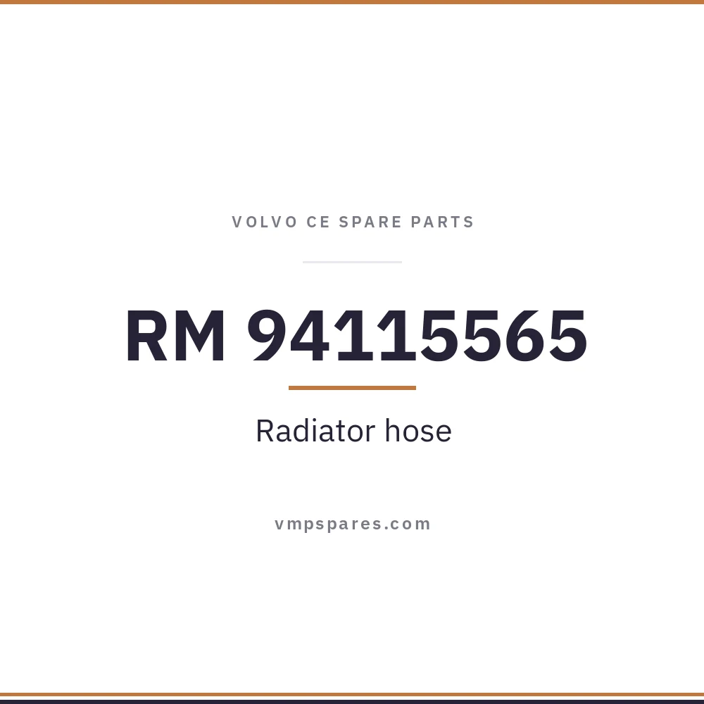 RM 94115565 – Radiator hose