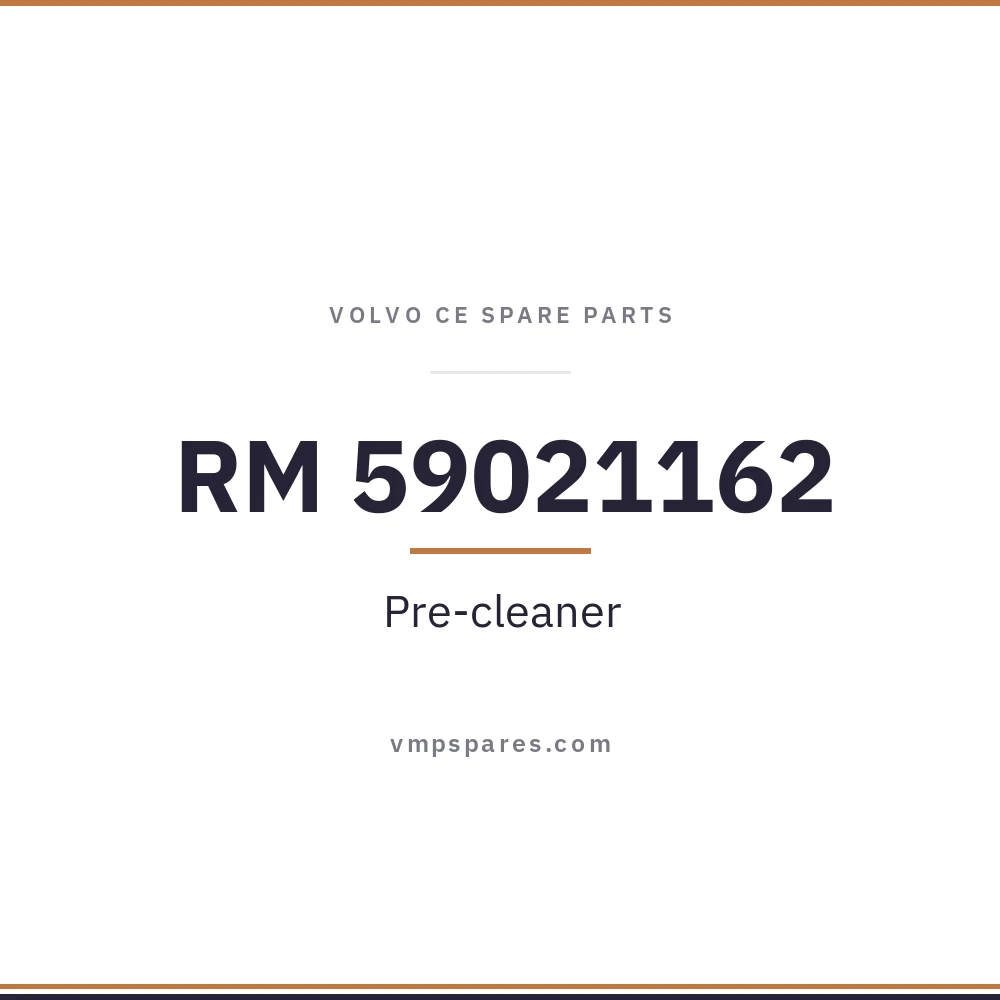 RM 59021162 – Pre-cleaner