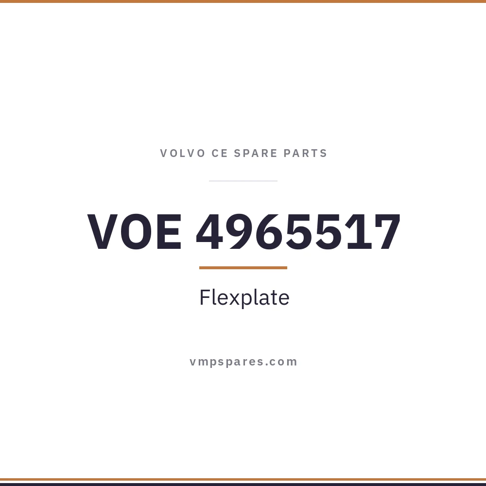 VOE 4965517 – Flexplate