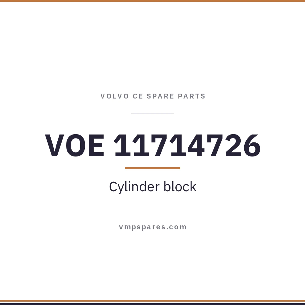 VOE 11714726 – Cylinder block