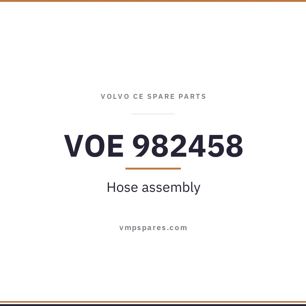 VOE 982458 – Hose assembly