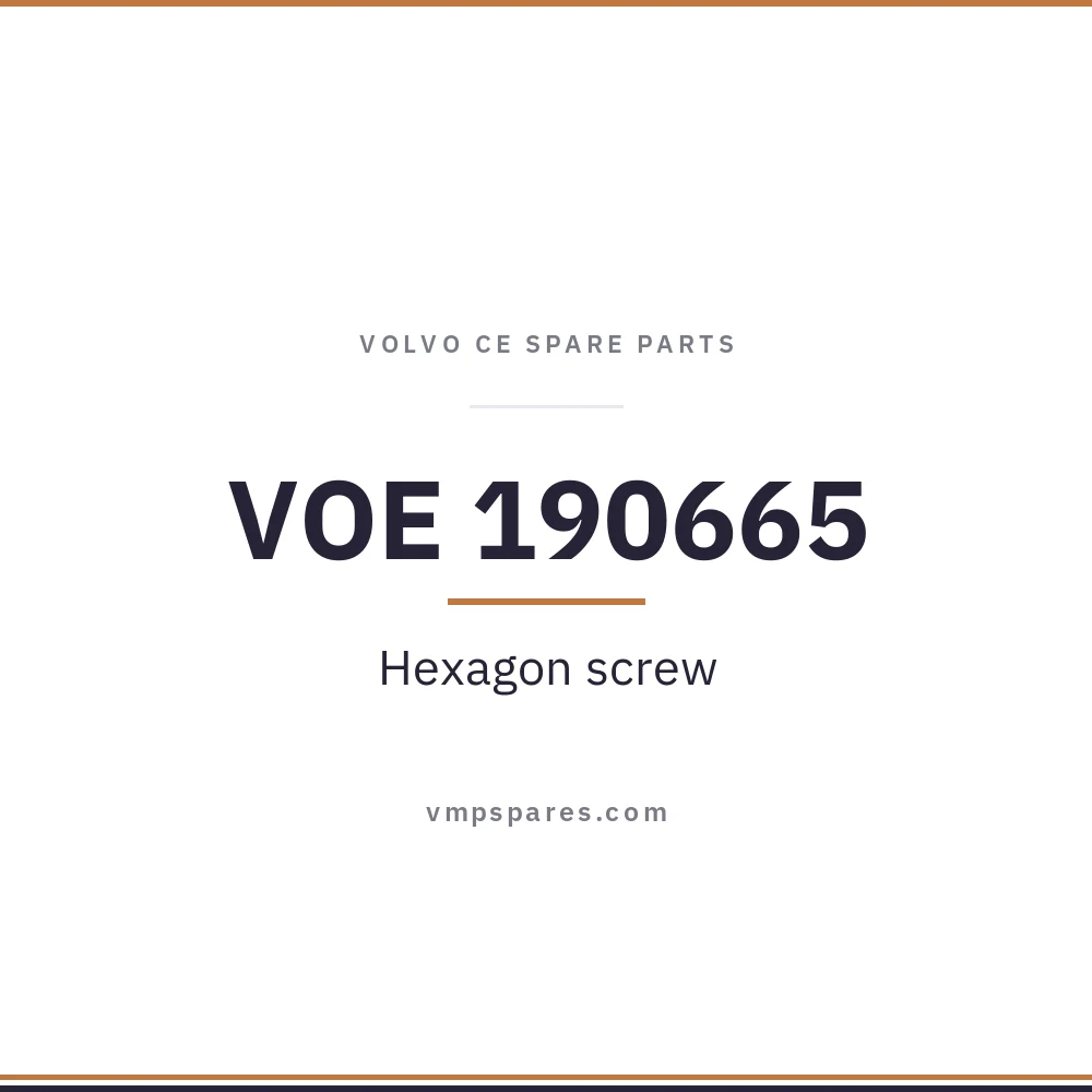 VOE 190665 – Hexagon screw