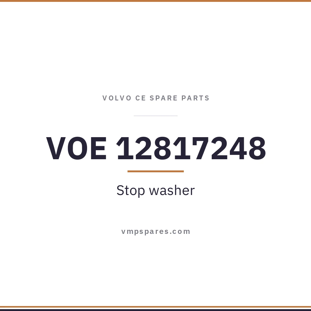 VOE 12817248 – Stop washer