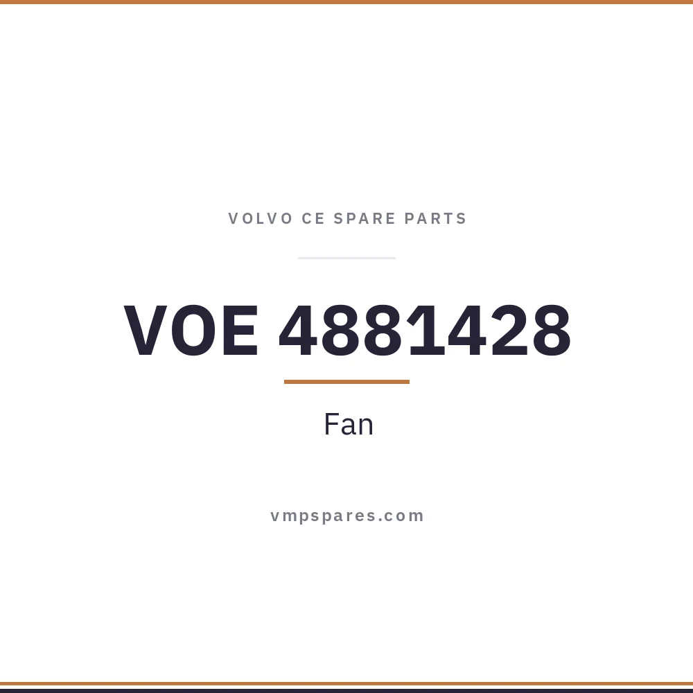 VOE 4881428 – Fan