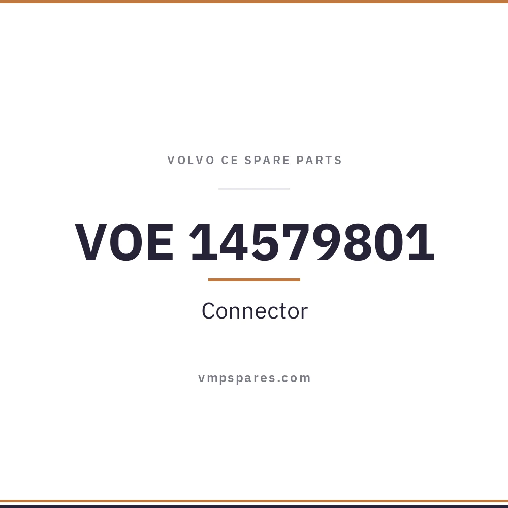 VOE 14579801 – Connector