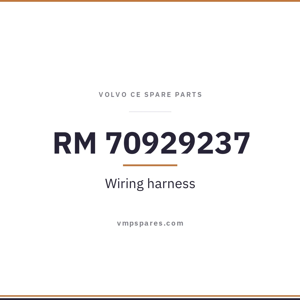 RM 70929237 – Wiring harness