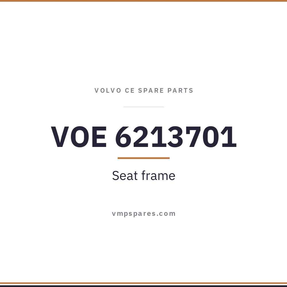 VOE 6213701 – Seat frame