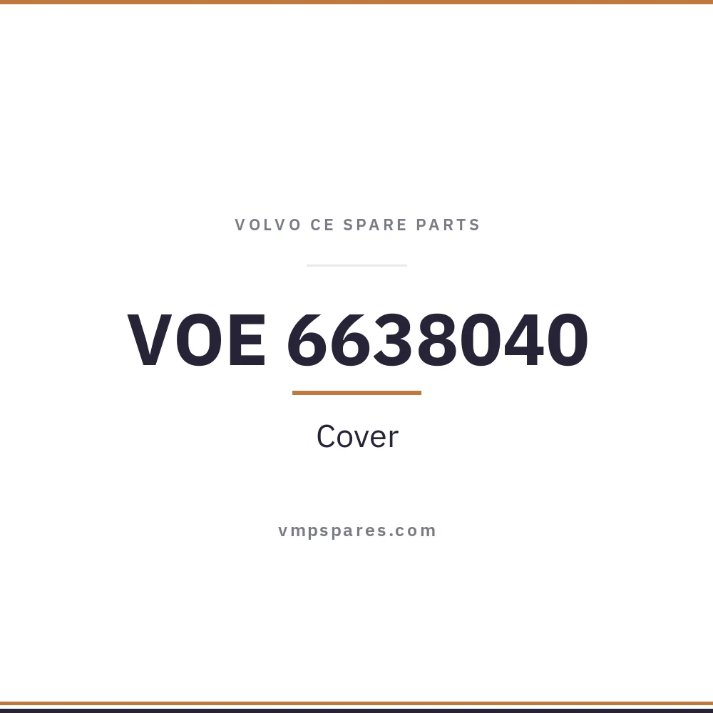 VOE 6638040 – Cover