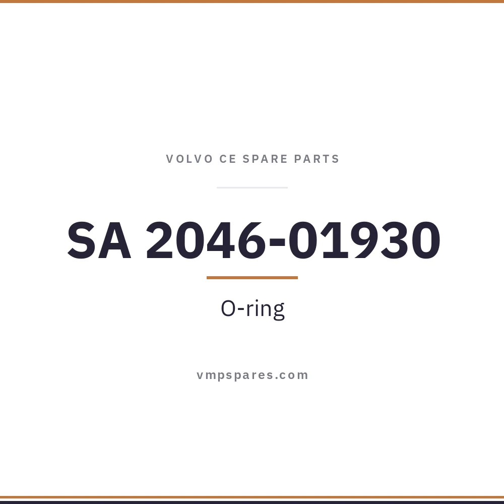 SA 2046-01930 – O-ring