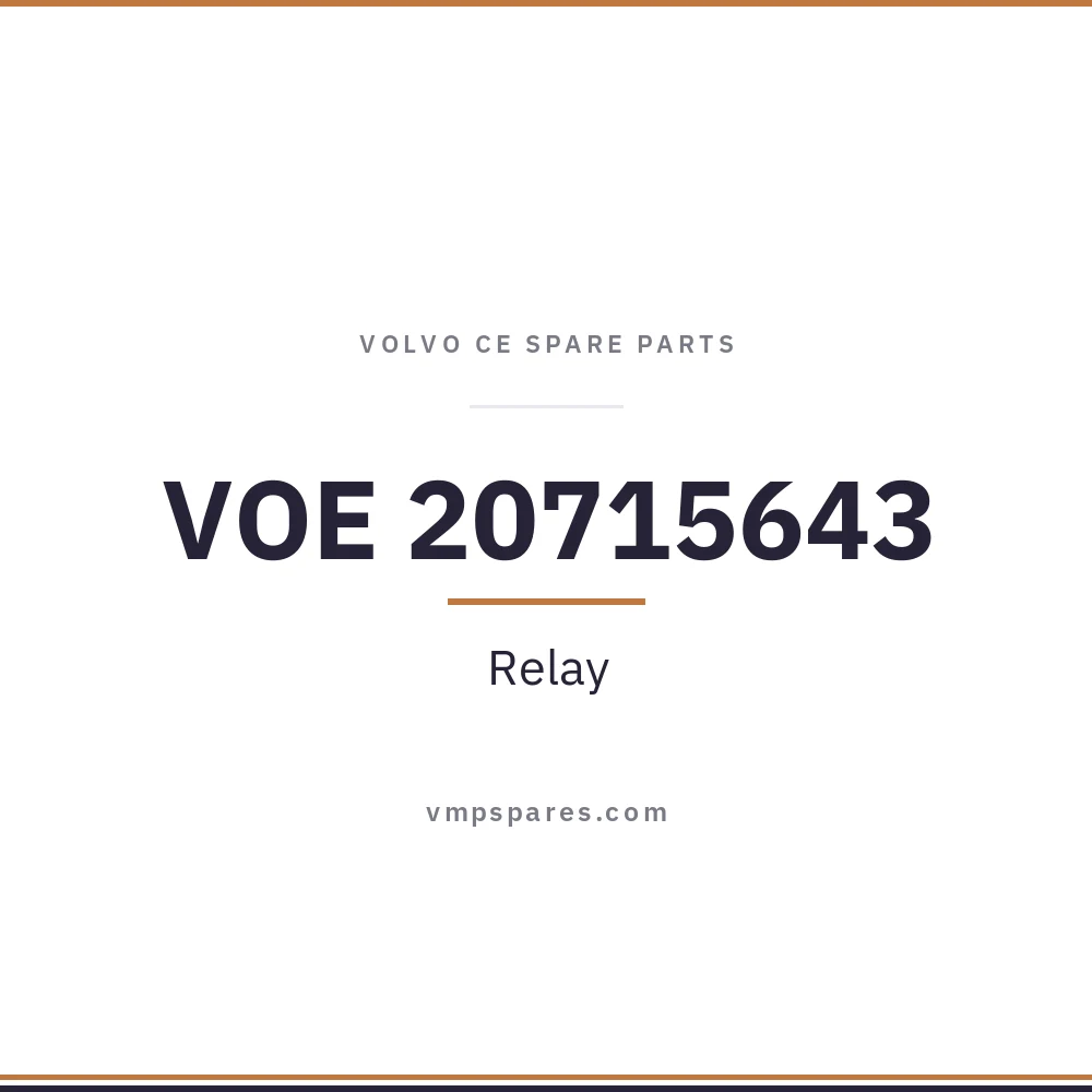 VOE 20715643 – Relay