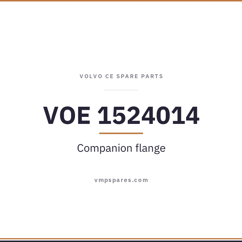 VOE 1524014 – Companion flange