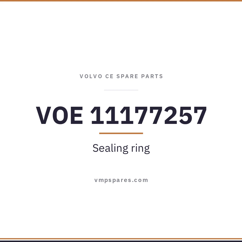 VOE 11177257 – Sealing ring