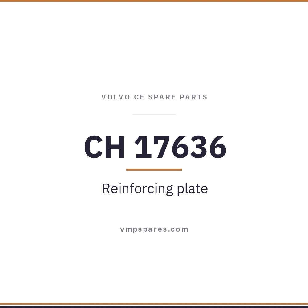 CH 17636 – Reinforcing plate
