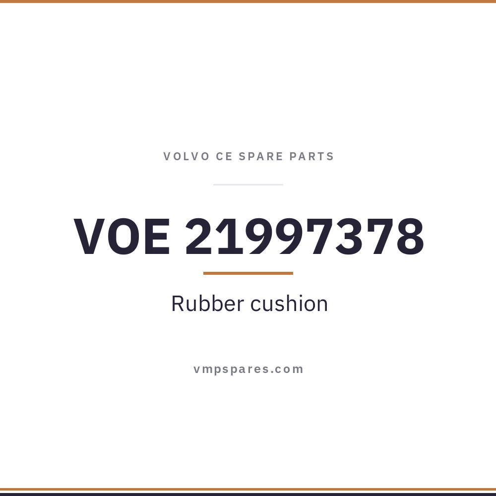 VOE 21997378 – Rubber cushion