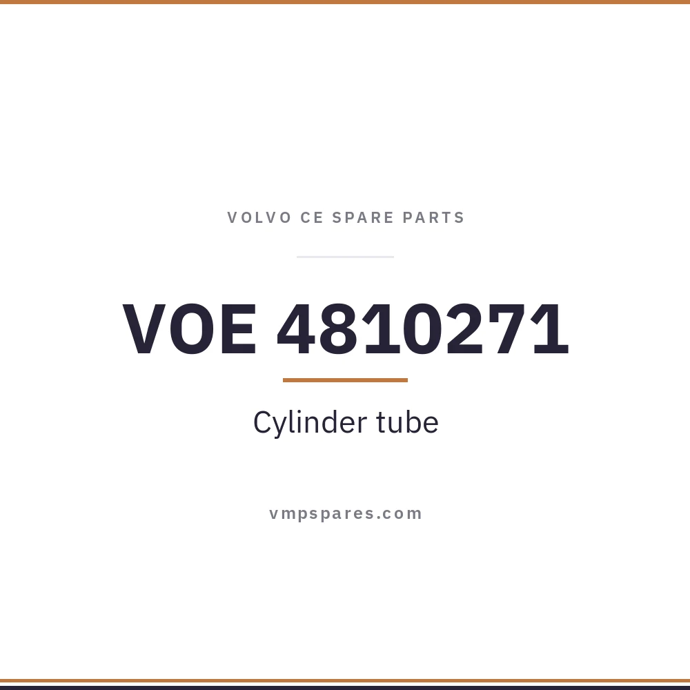 VOE 4810271 – Cylinder tube