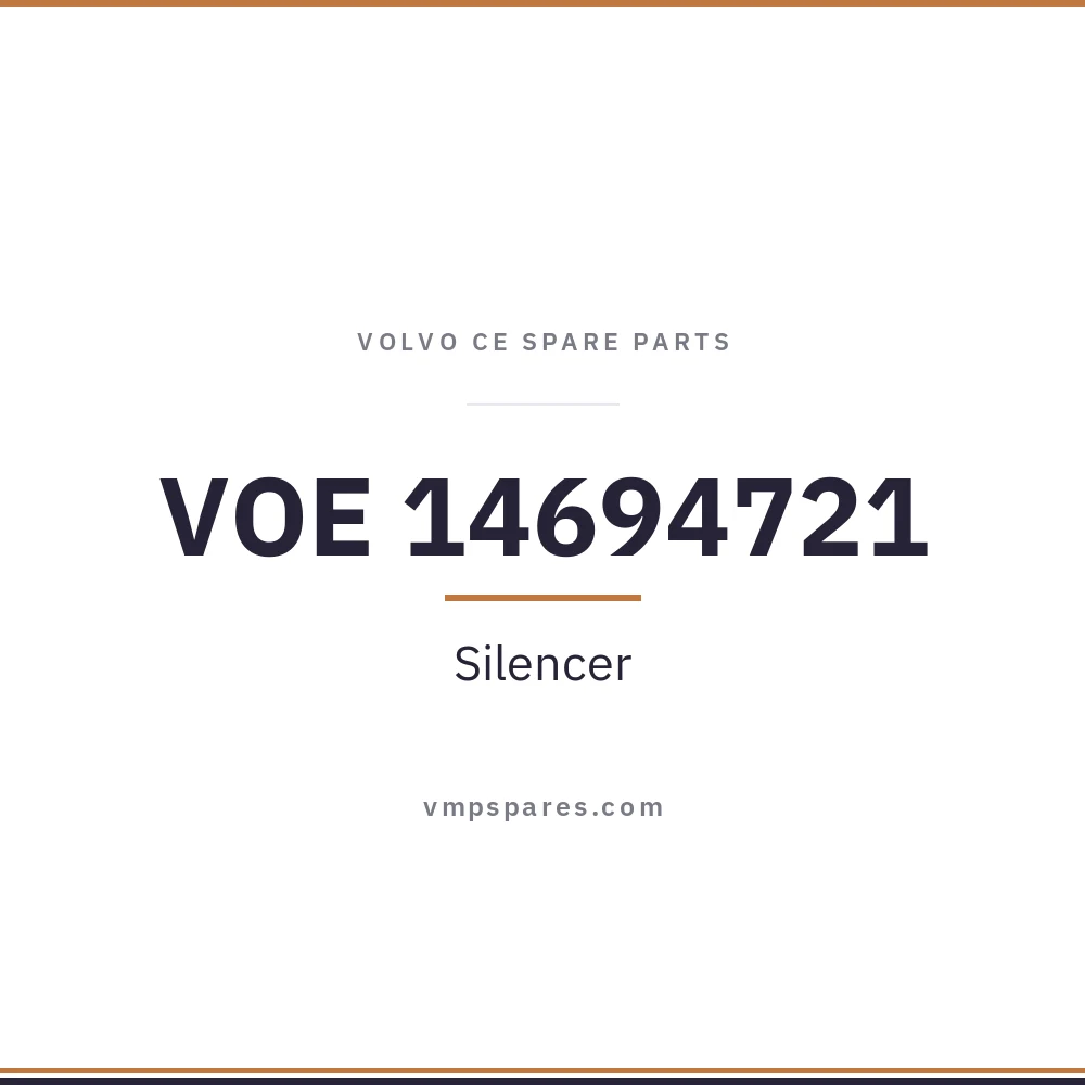 VOE 14694721 – Silencer