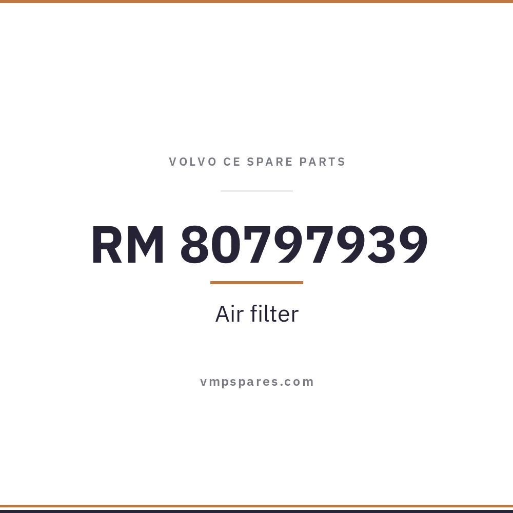 RM 80797939 – Air filter
