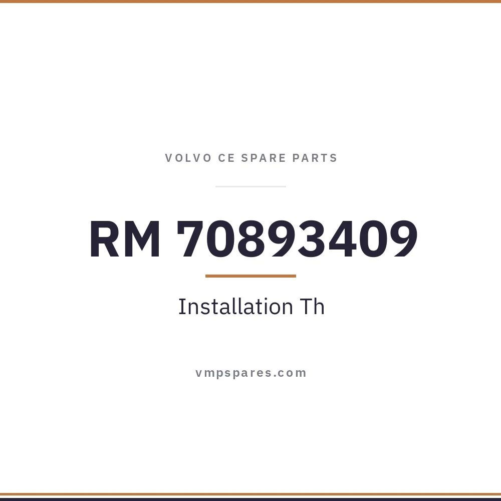 RM 70893409 – Installation Th
