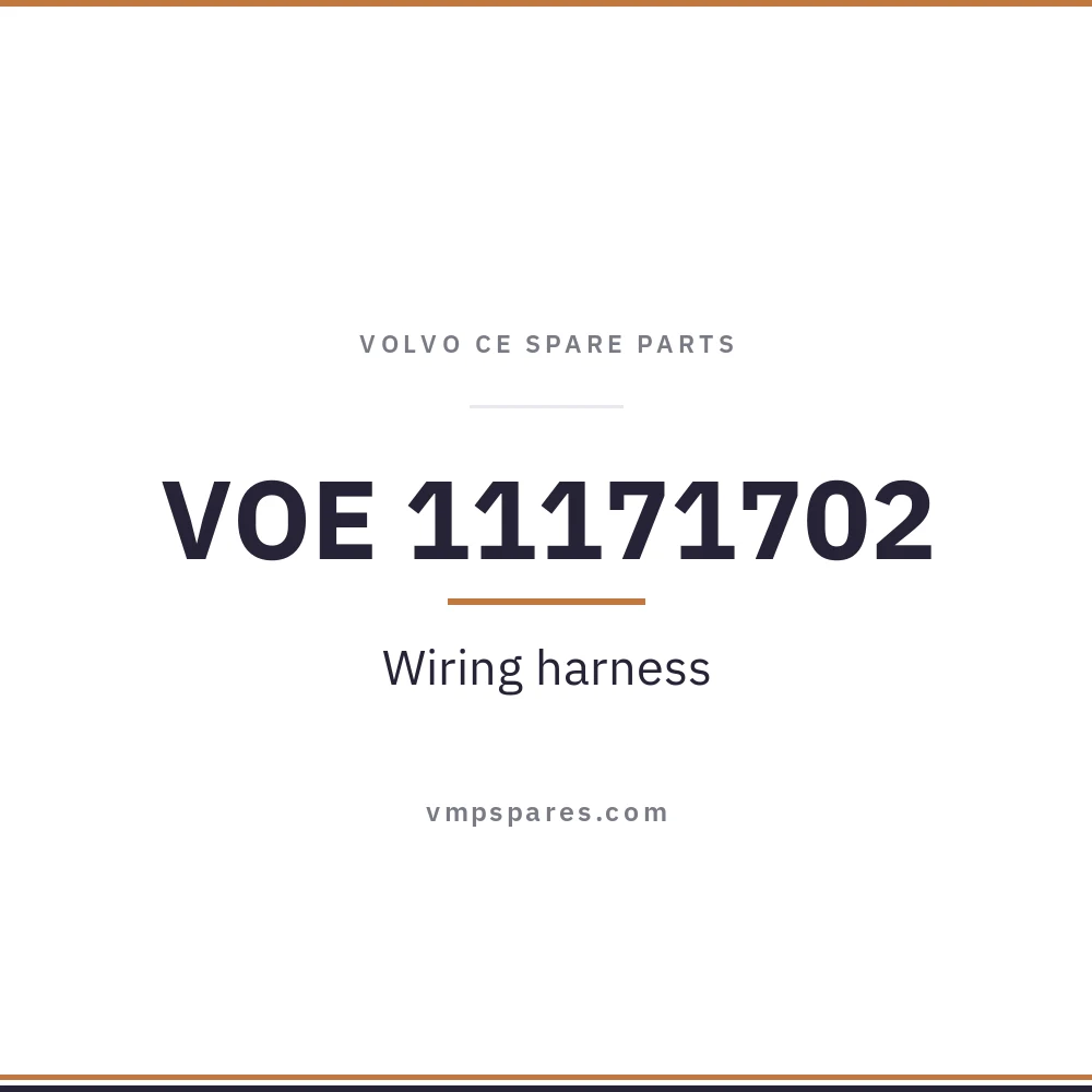 VOE 11171702 – Wiring harness