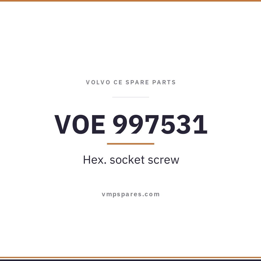 VOE 997531 – Hex. socket screw